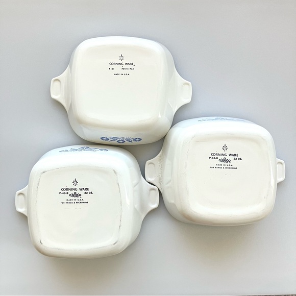 3 Corningware Vintage Petite Pans - Picture 3 of 5